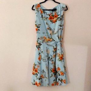 Chelsea Rose Blue Floral Dress, 16